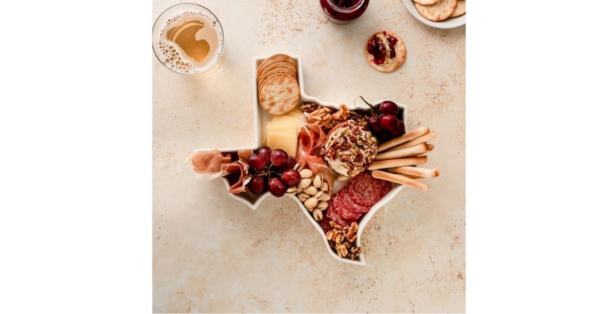 porcelain state shaped bake serve dish