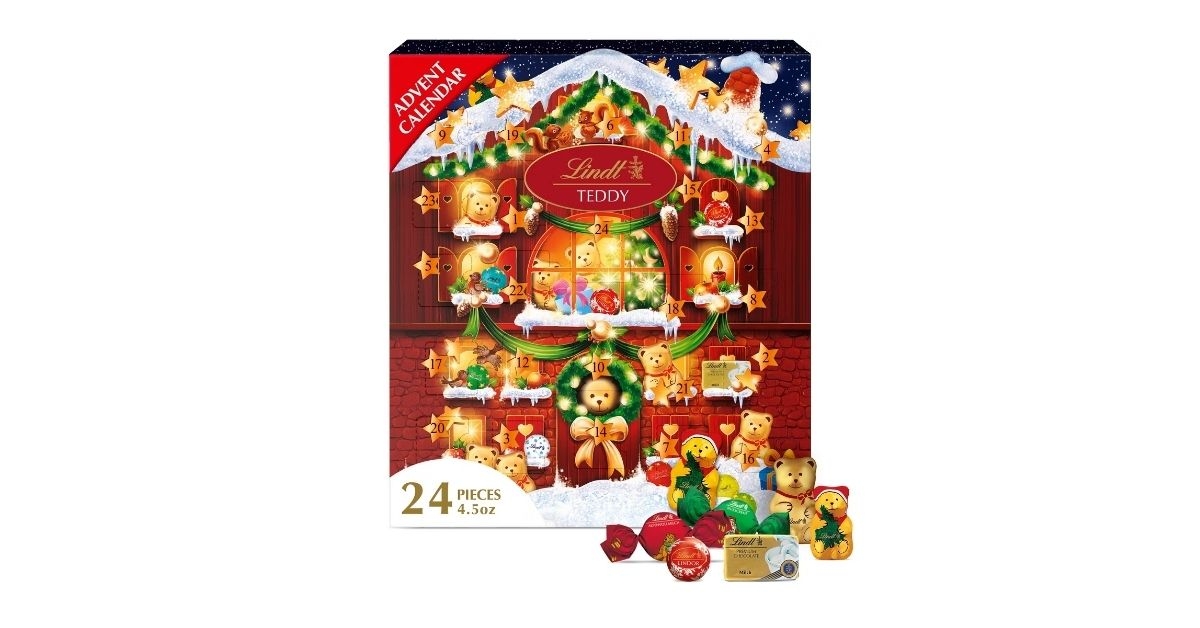 christmas teddy bear chocolate candy