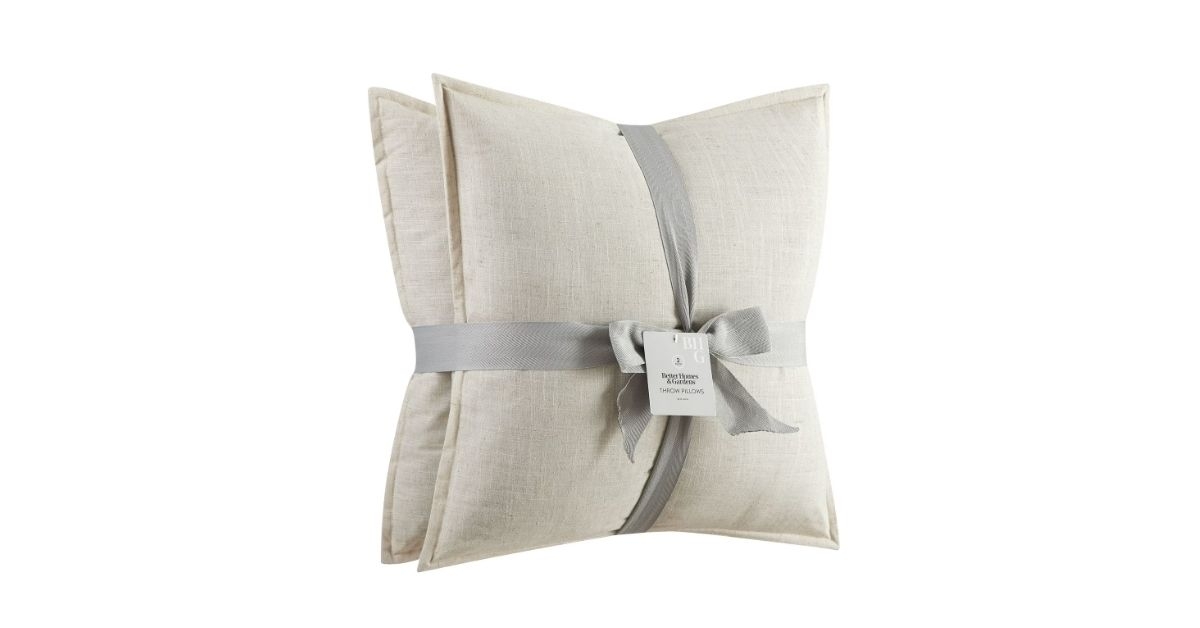 linen decorative pillows