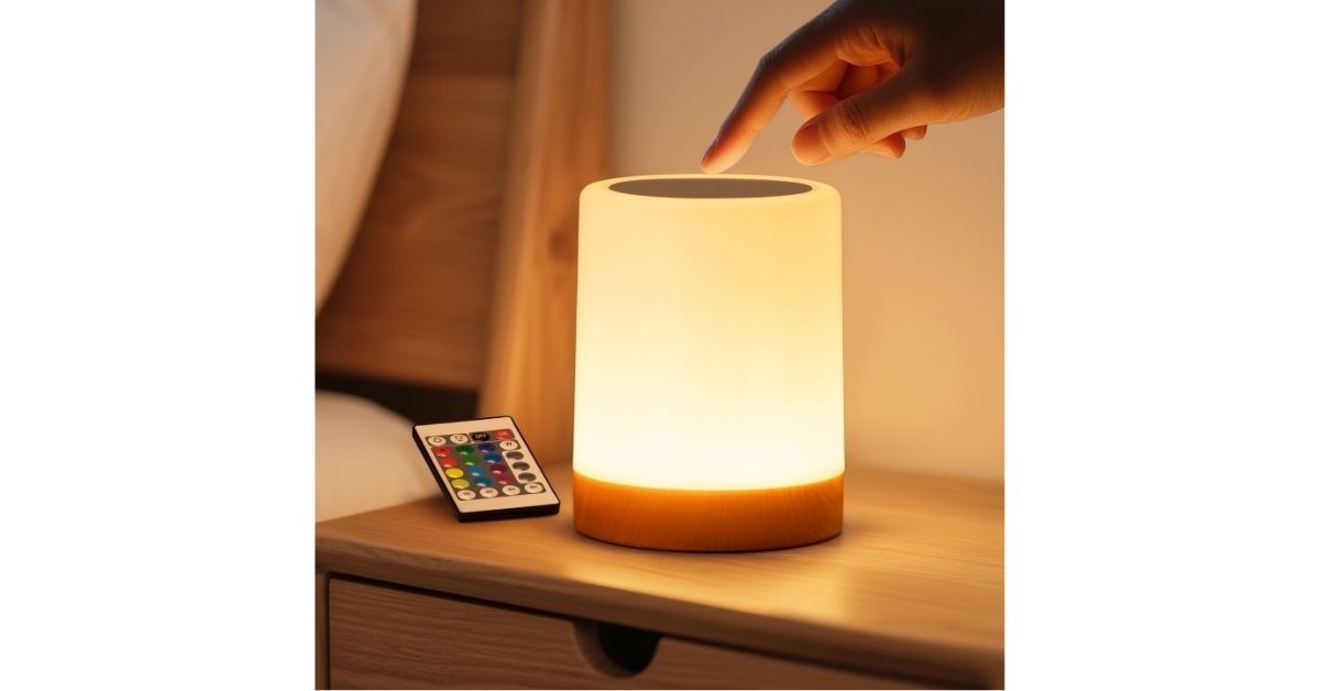 dimmable touch night light