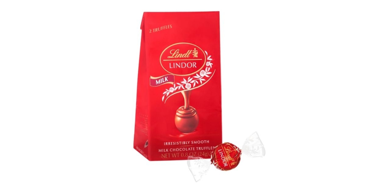 lindt lindor milk chocolate truffles