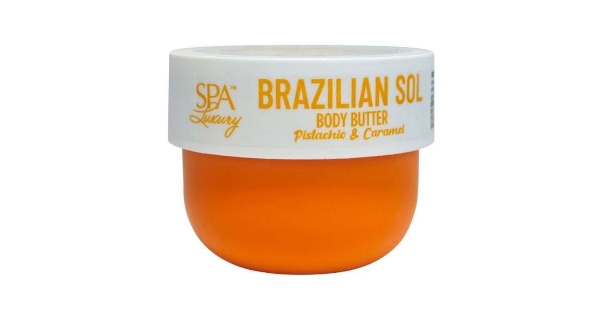 pistachio and caramel body butter