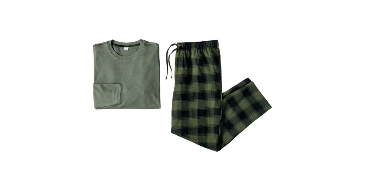 mens sleepwear set