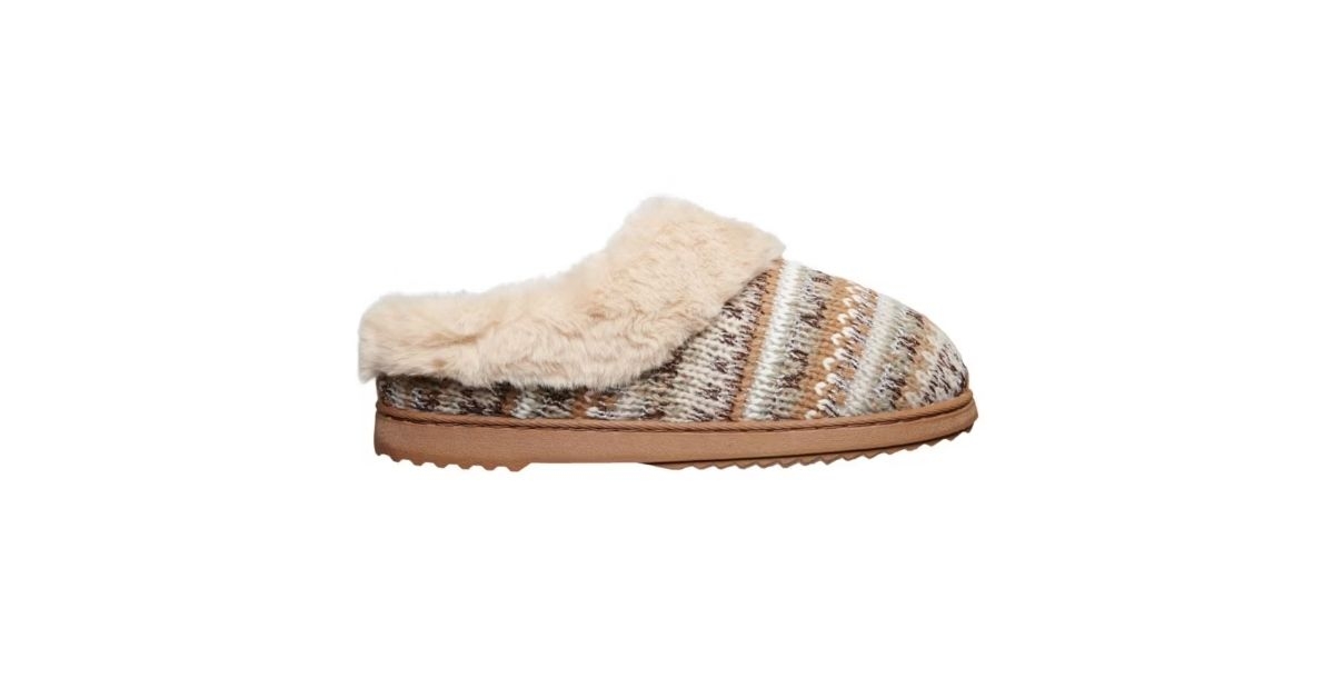 ladies memory foam slipper