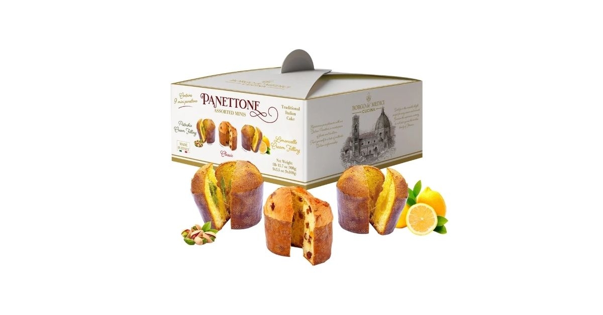 assorted mini panettone variety pack