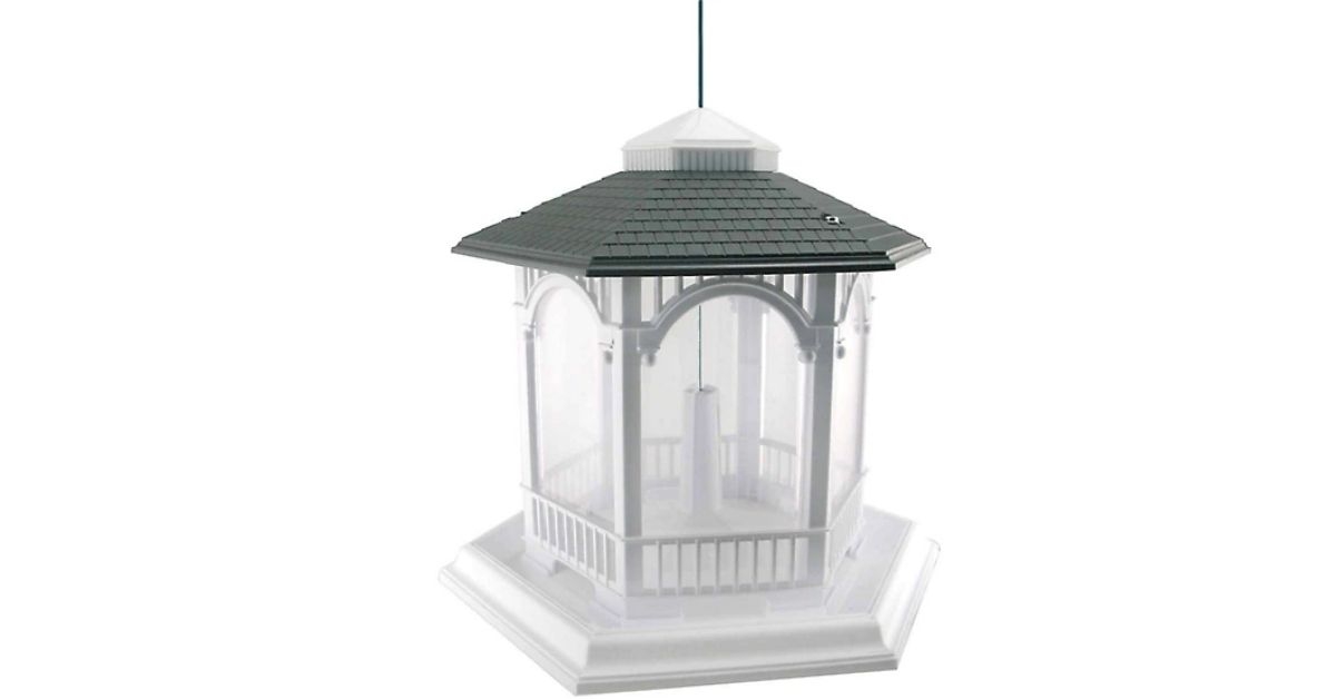 deluxe gazebo bird feeder