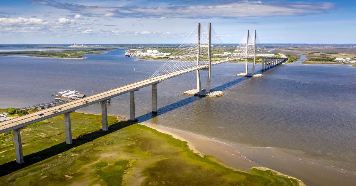 cable stayed bridge sidney lanier bridge