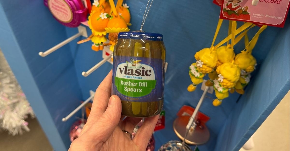 christmas foodie ornaments