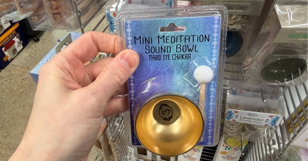 mini meditation sound bowl