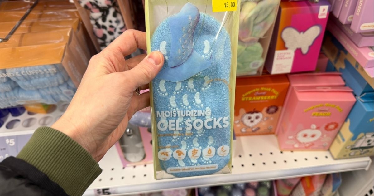 moisturizing gel socks