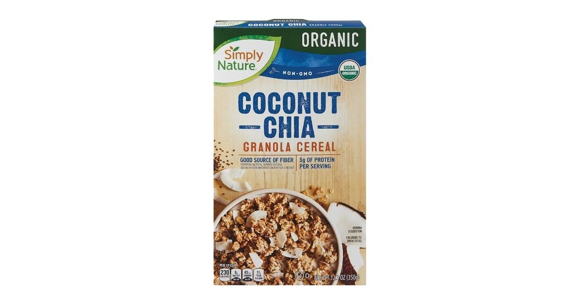 nature organic granola