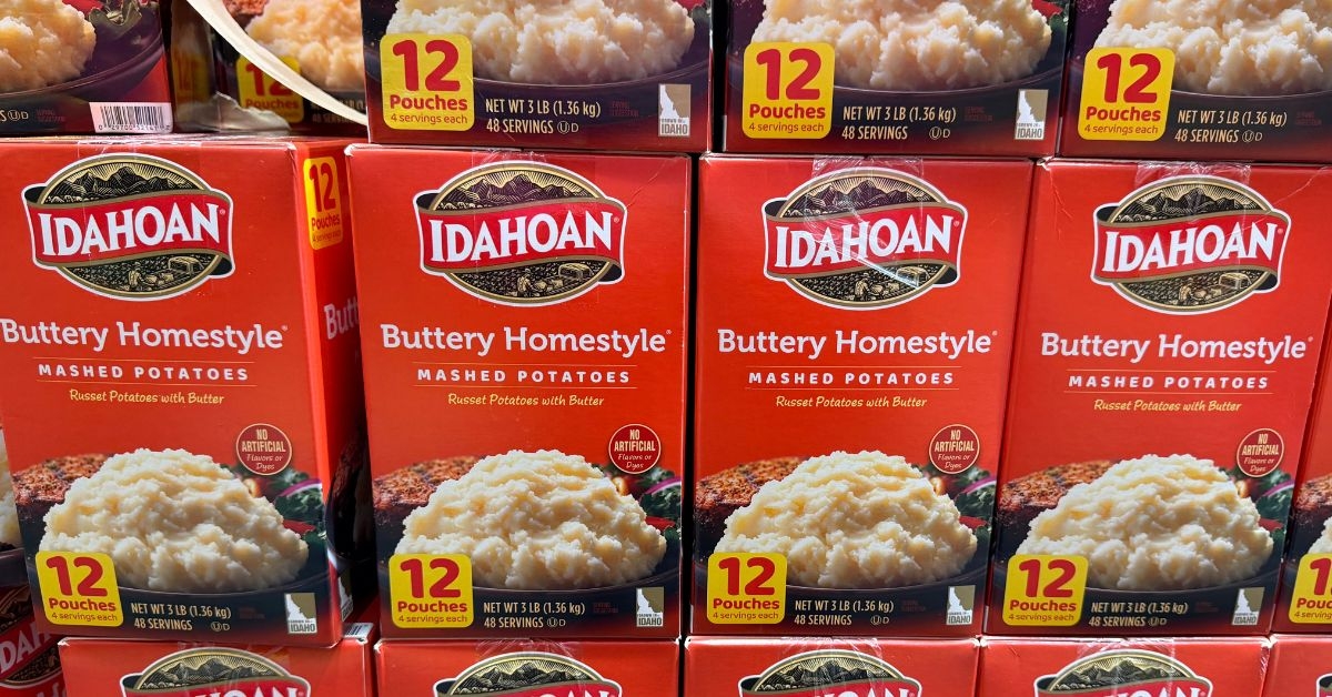 buttery homestyle mashed potatoes