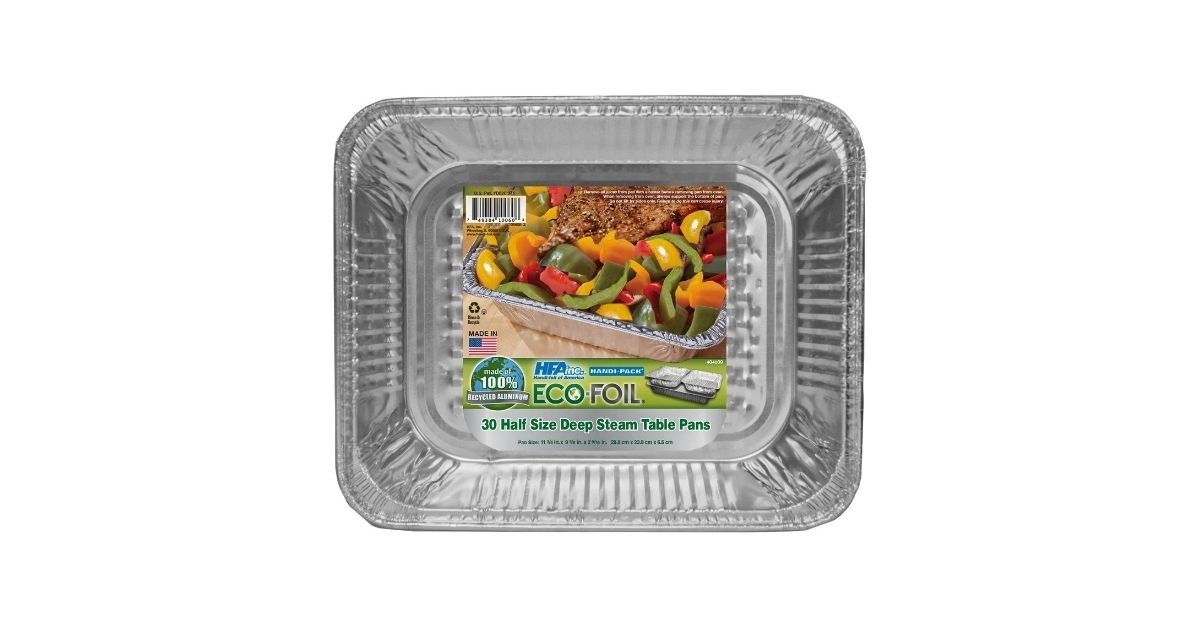 eco foil table pan