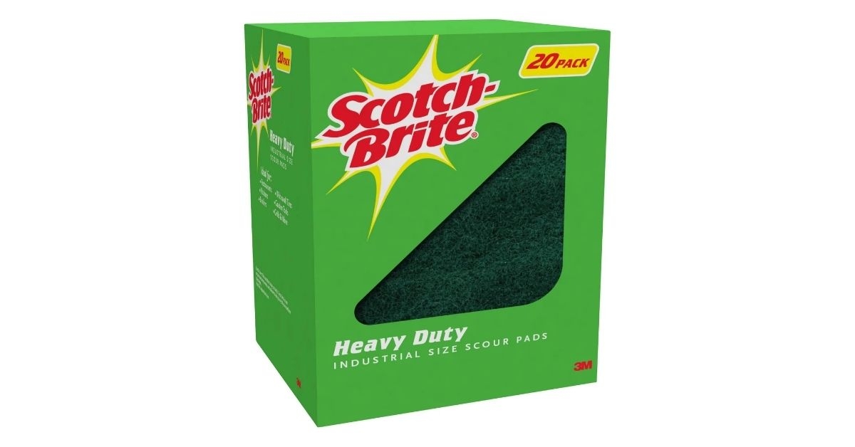 scotch brite heavy duty scour pads