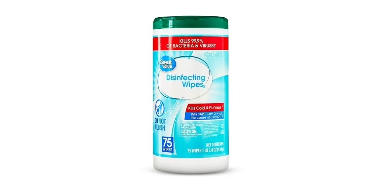 disinfecting wipes