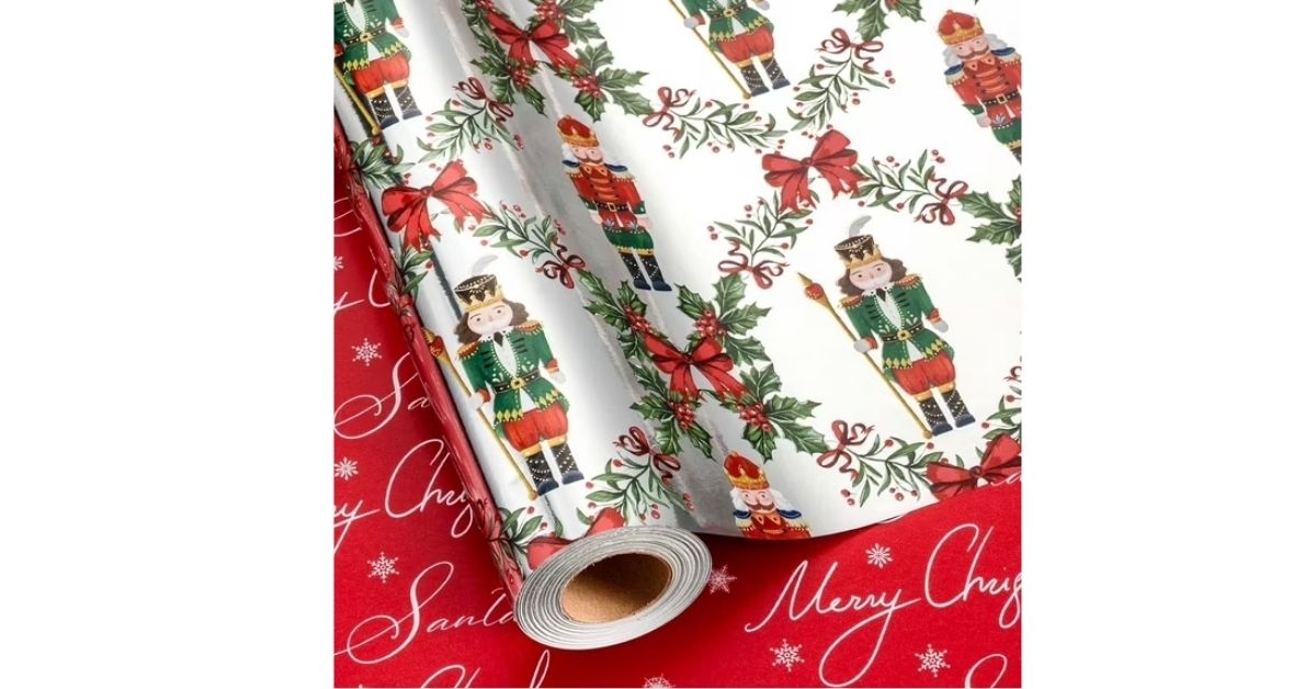 christmas wrapping paper