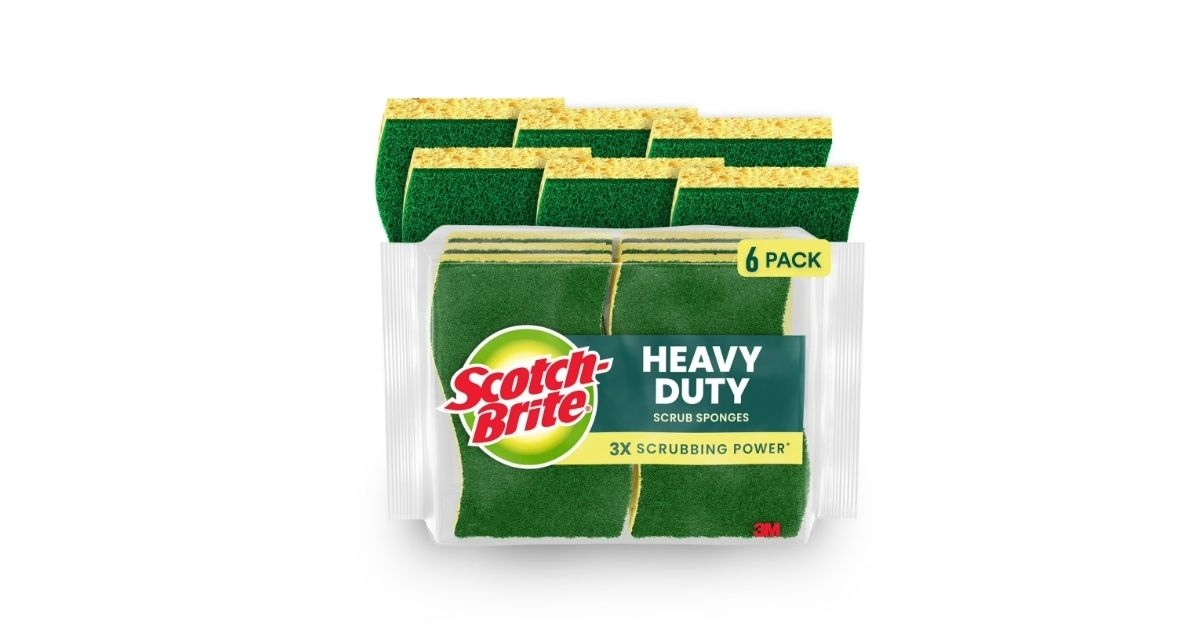 scotch brite scrub sponges