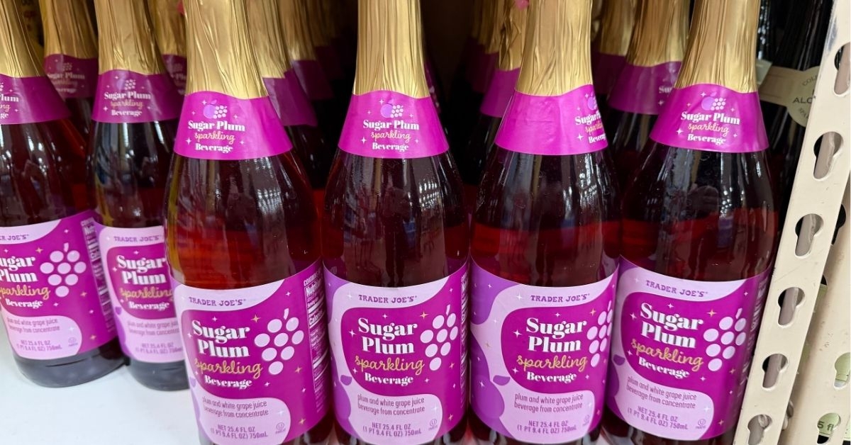 sugar plum sparkling beverage