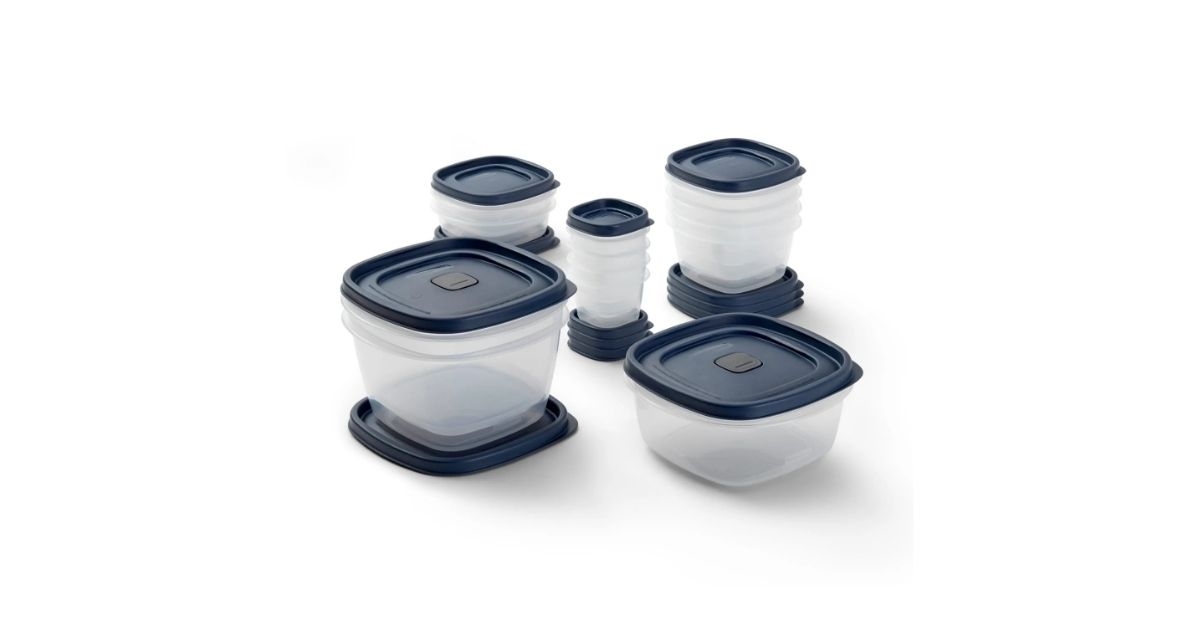 rubbermaid food storage set