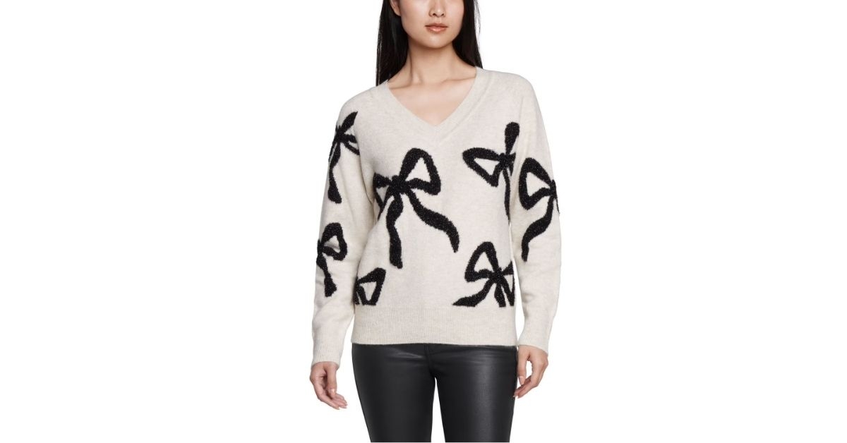 womens embellished sweater