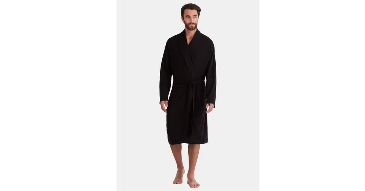 george mens solid robe