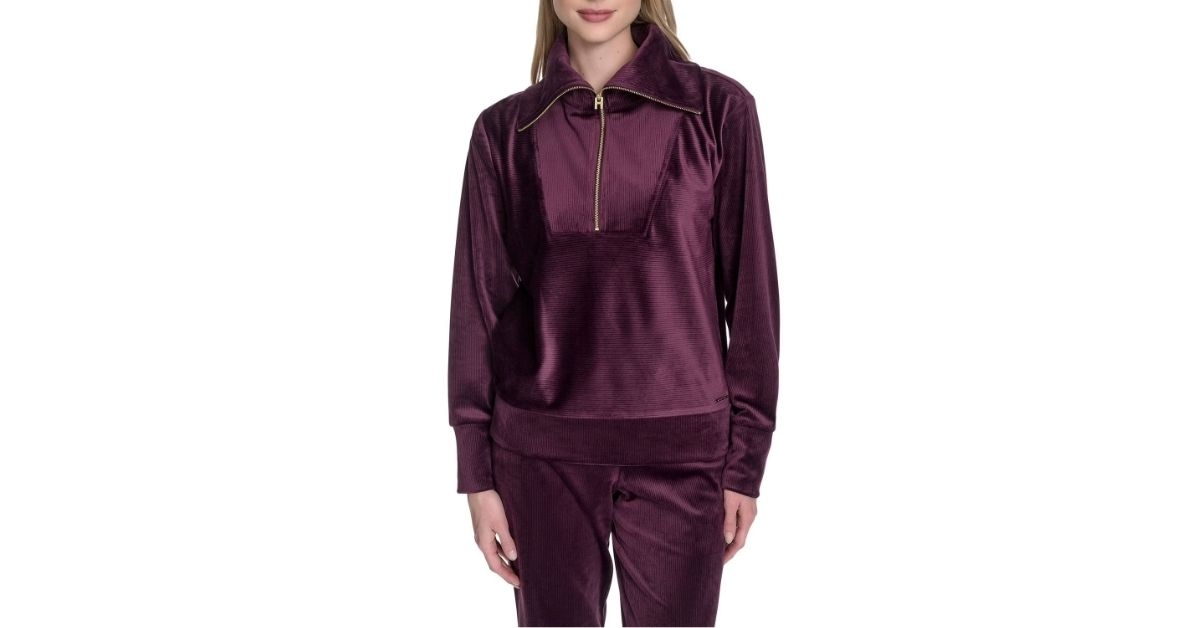 quarter zip pullover