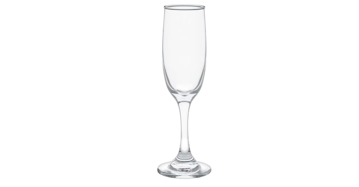 glass champagne flutes