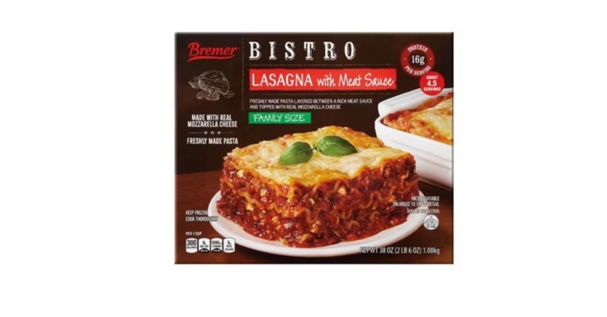 lasagna with meat sauce