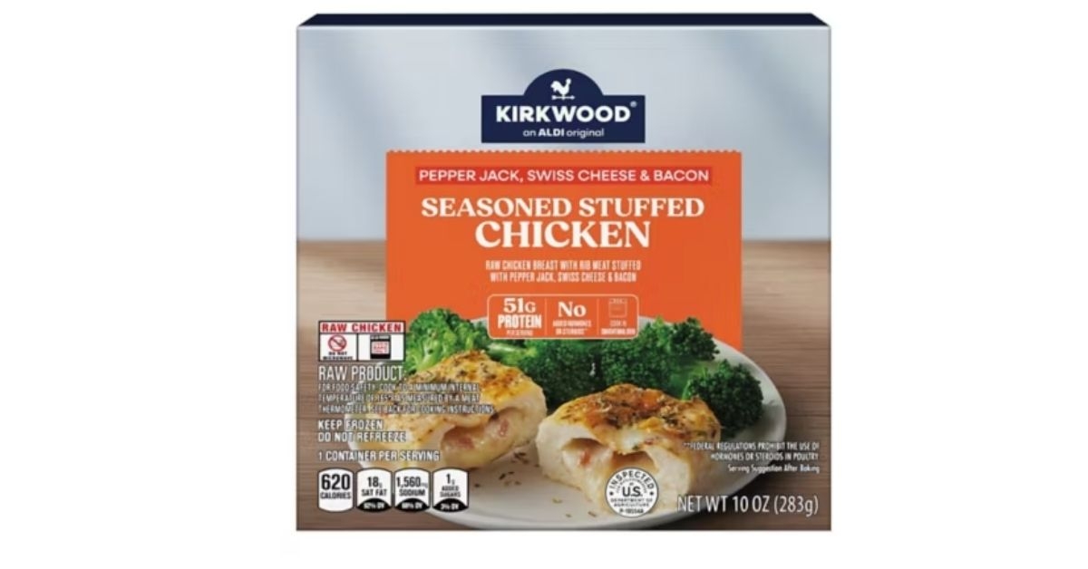 swiss and bacon stuffed chicken