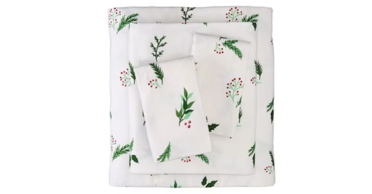 queen flannel sheet set