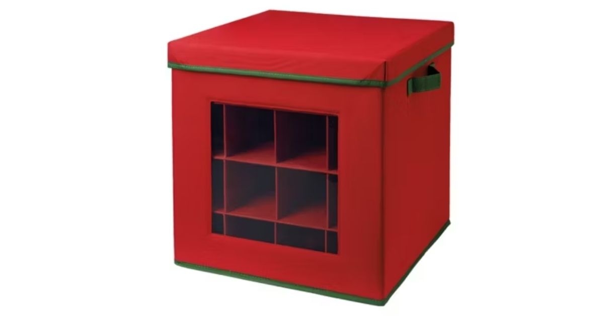 ornament storage box