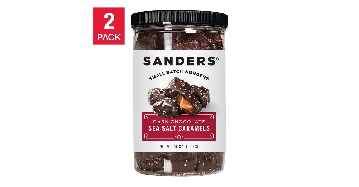 dark chocolate caramels