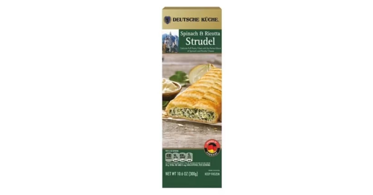 spinach and ricotta savory strudel