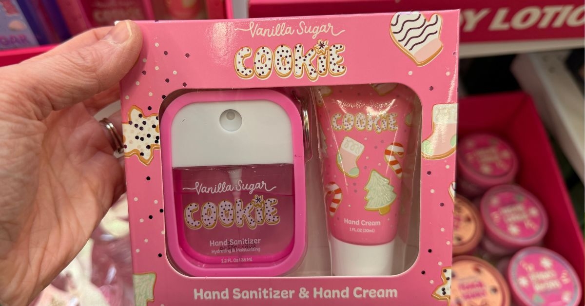 hand sanitizer and hand cream