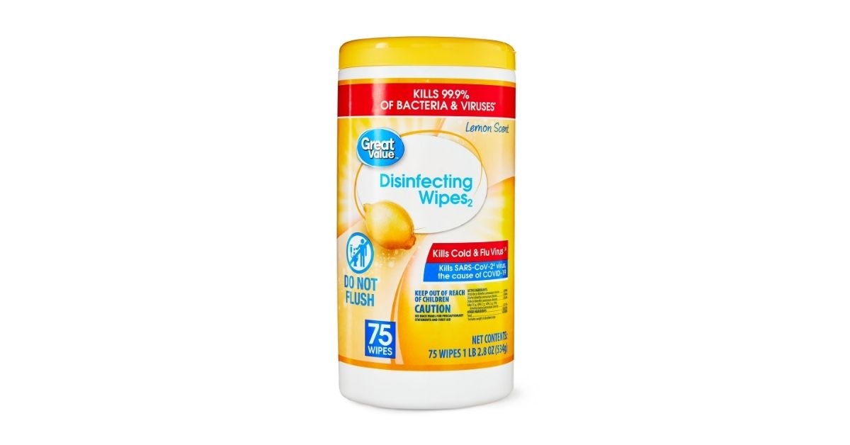 disinfecting wipes