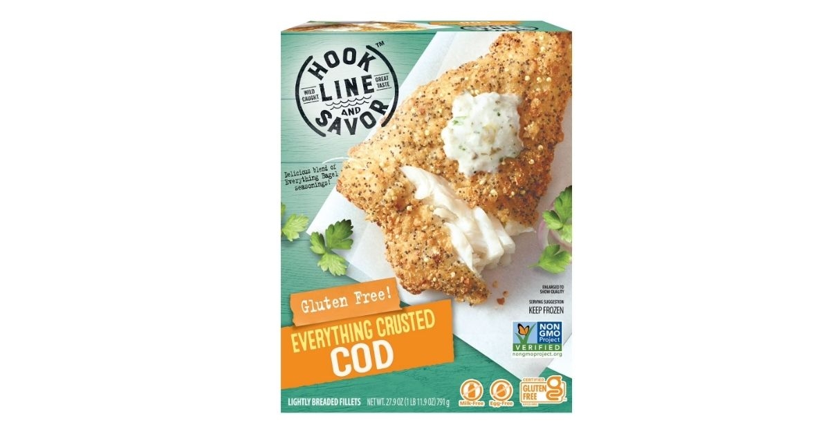 crusted cod