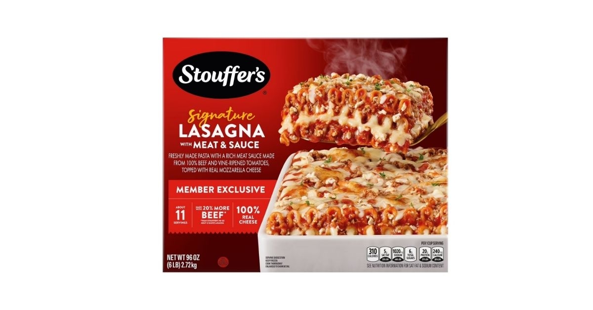 lasagna with meat sauce