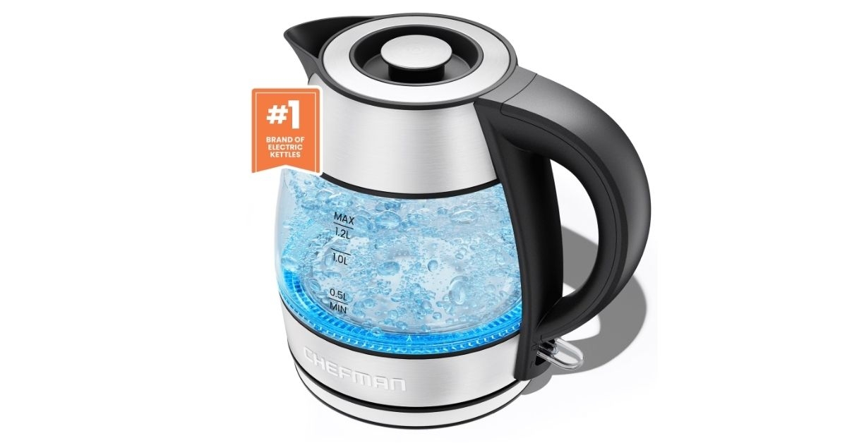 chefman rapid boil tea kettle