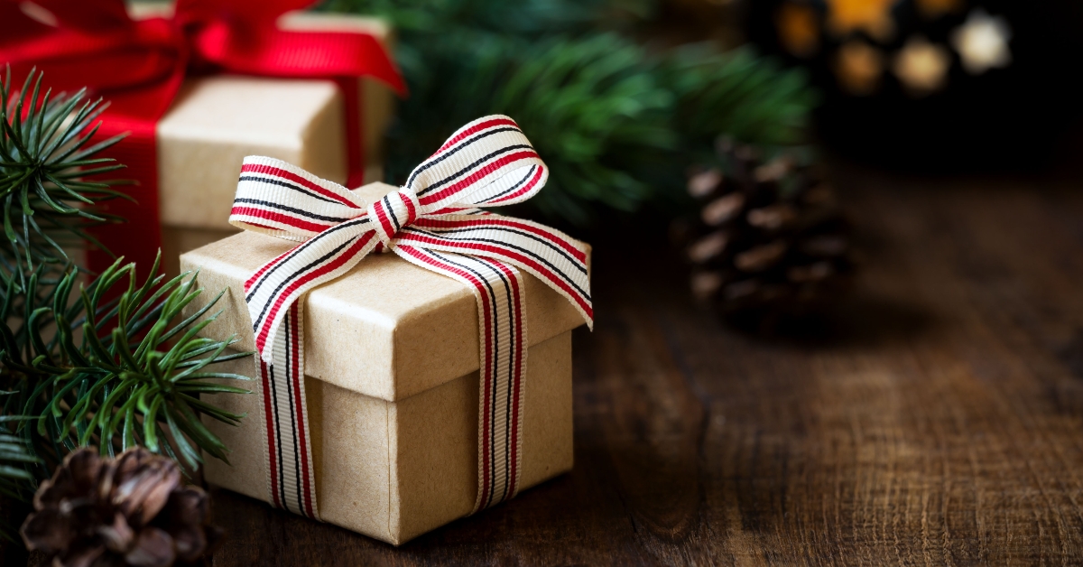 wrapped christmas gifts
