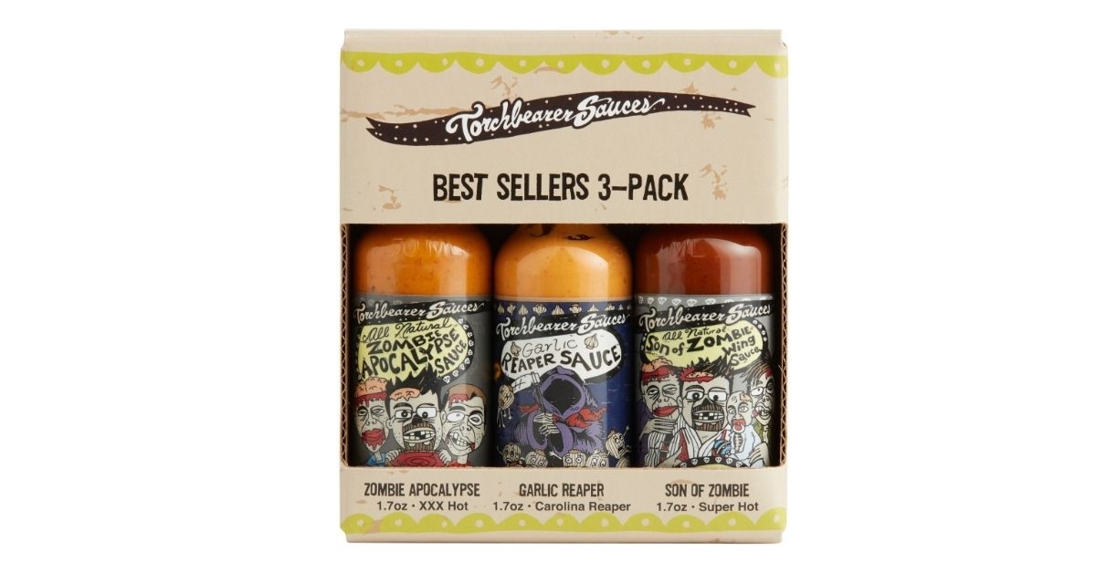 mini hot sauce set