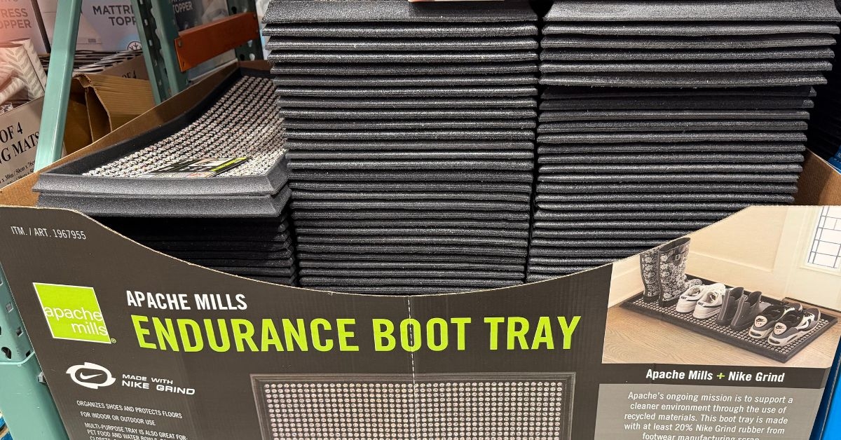 endurance boot tray