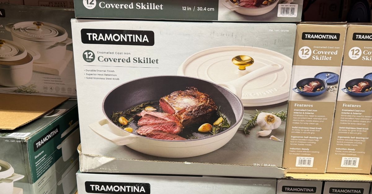 covered skillet
