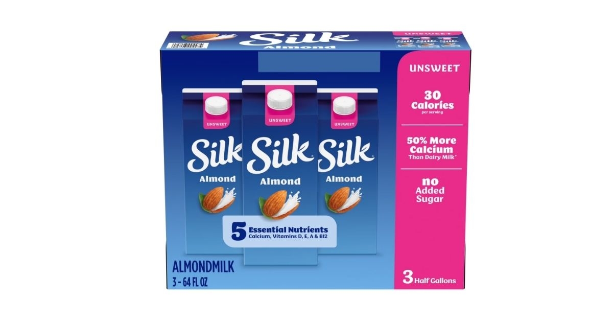 unsweetened original almond milk