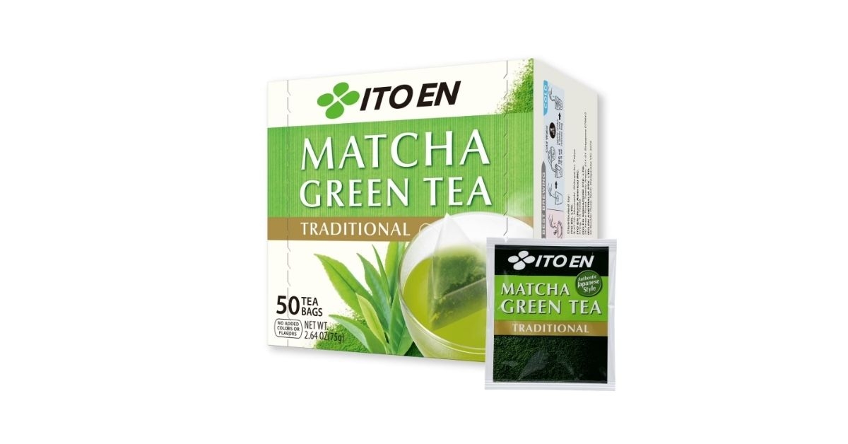 matcha green tea bags