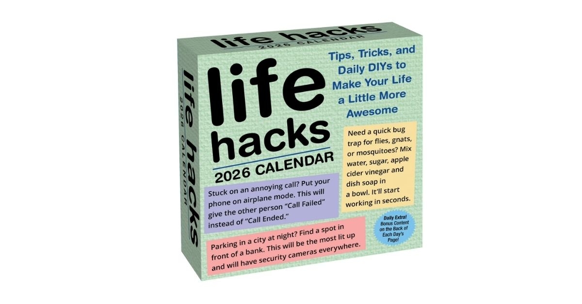 life hacks calendar