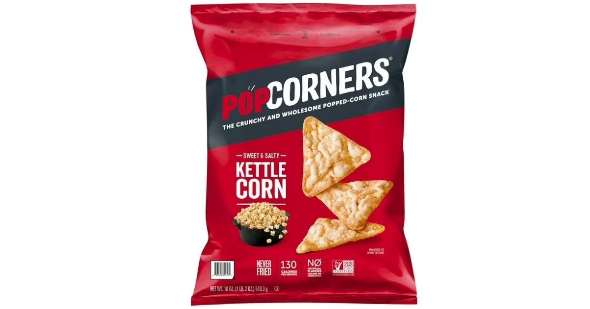 kettle corn popped corn snack