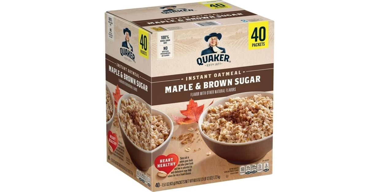 quaker instant oatmeal