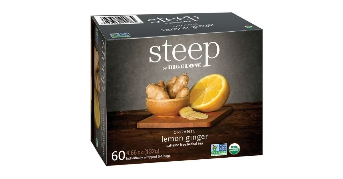 lemon ginger herbal tea