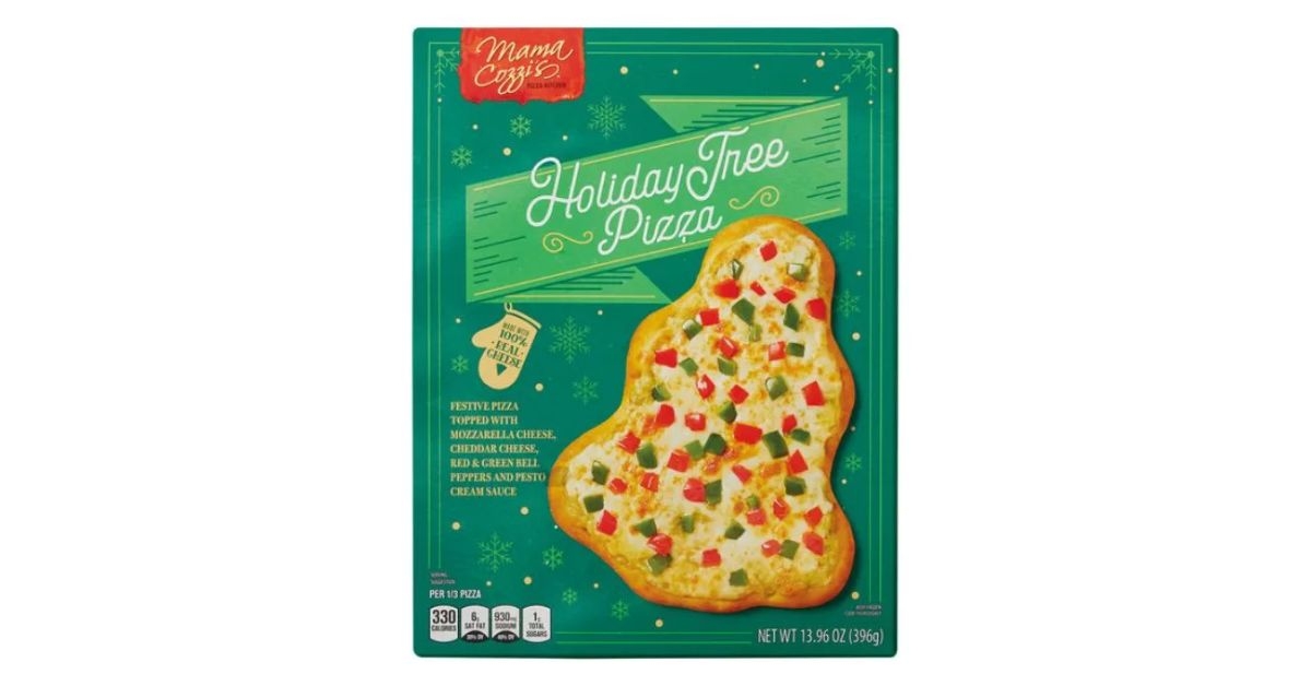 Holiday-shaped pizzas