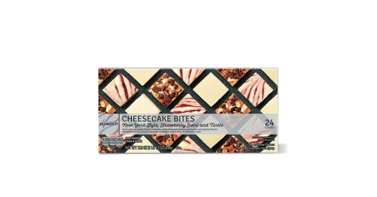 Mini cheesecake bites